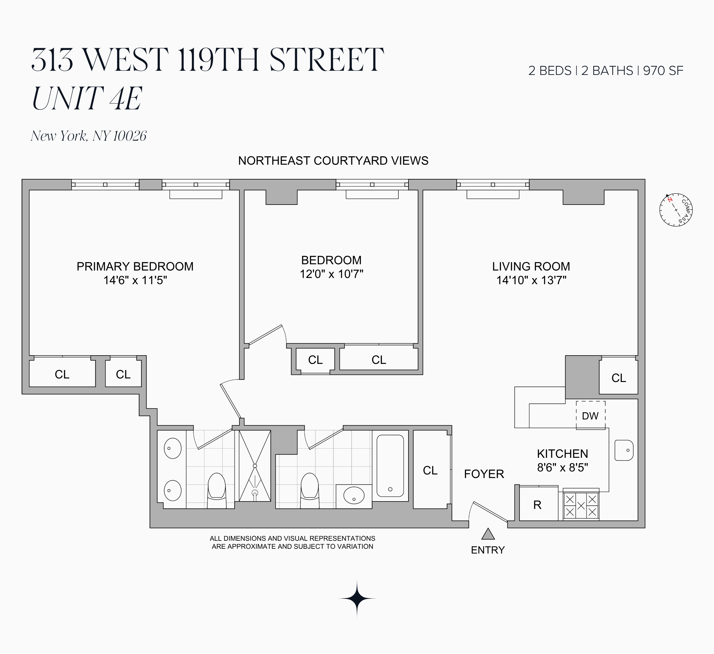 313 West 119th Street, Unit 4E Manhattan, NY 10027 - Photo 14 of 14