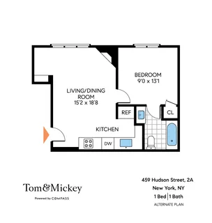 a picture of a book and a bed