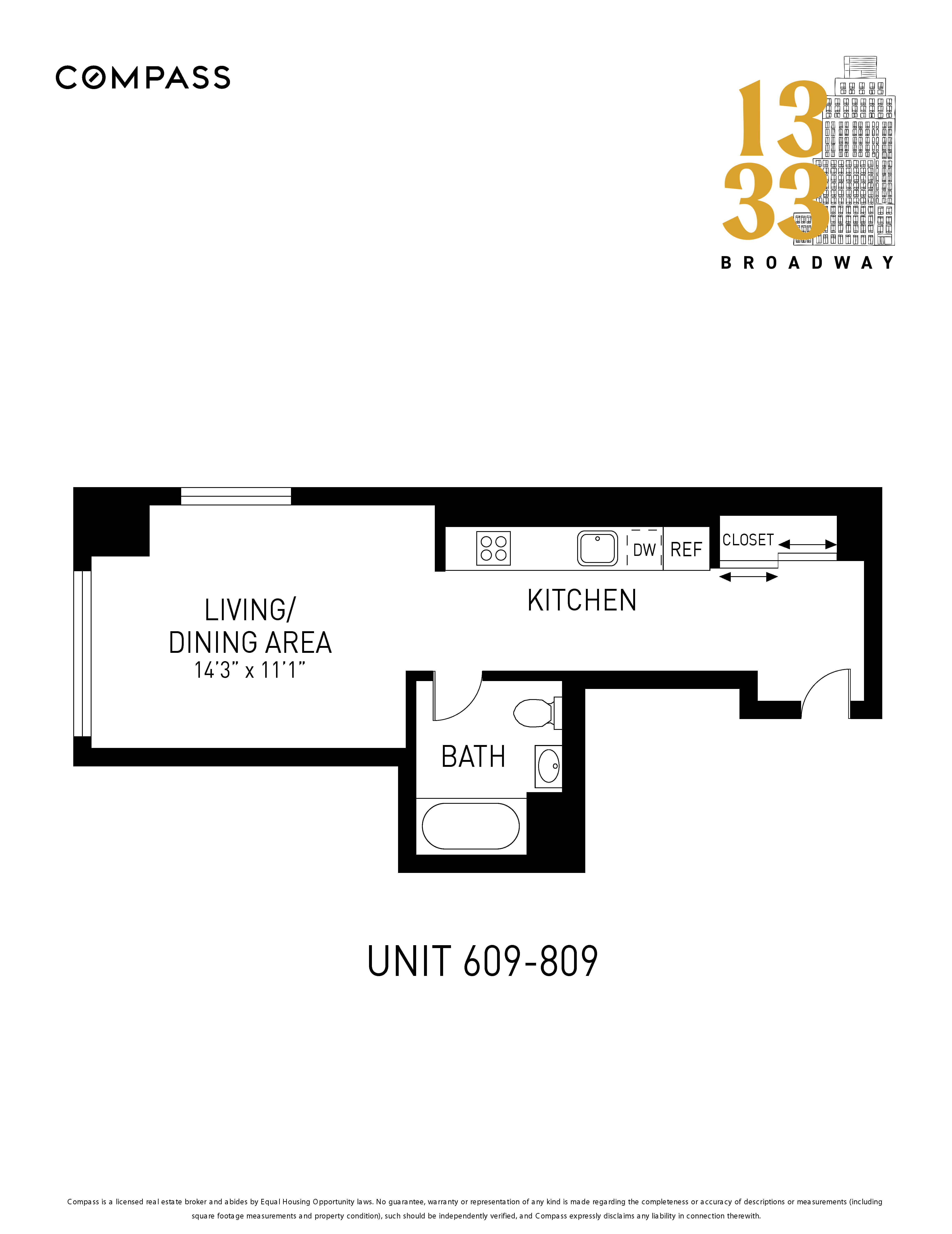 1333 Broadway, Unit 609 Brooklyn, NY 11221 - Photo 11 of 11 unknown