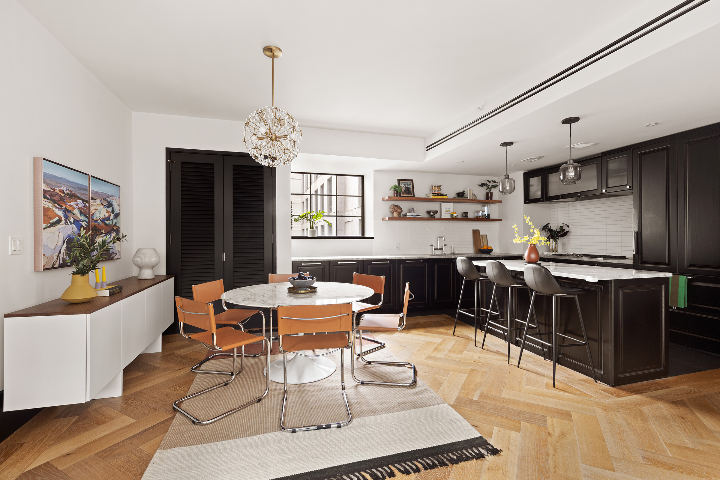 51 Jay Street, Unit 5J Brooklyn, NY 11201 - Photo 5 of 23 a view of a dining room with furniture