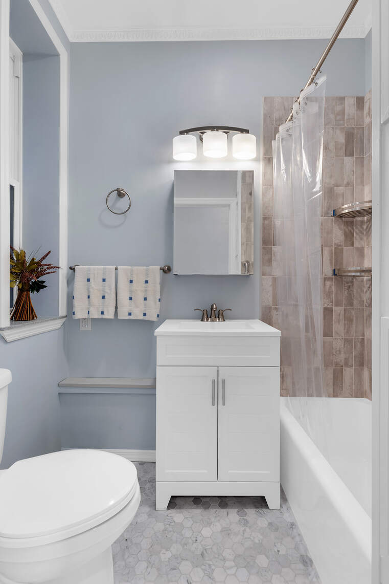 159 Prospect Park West, Unit 4 Brooklyn, NY 11215 - Photo 8 of 14 a bathroom with a sink a toilet and bathtub