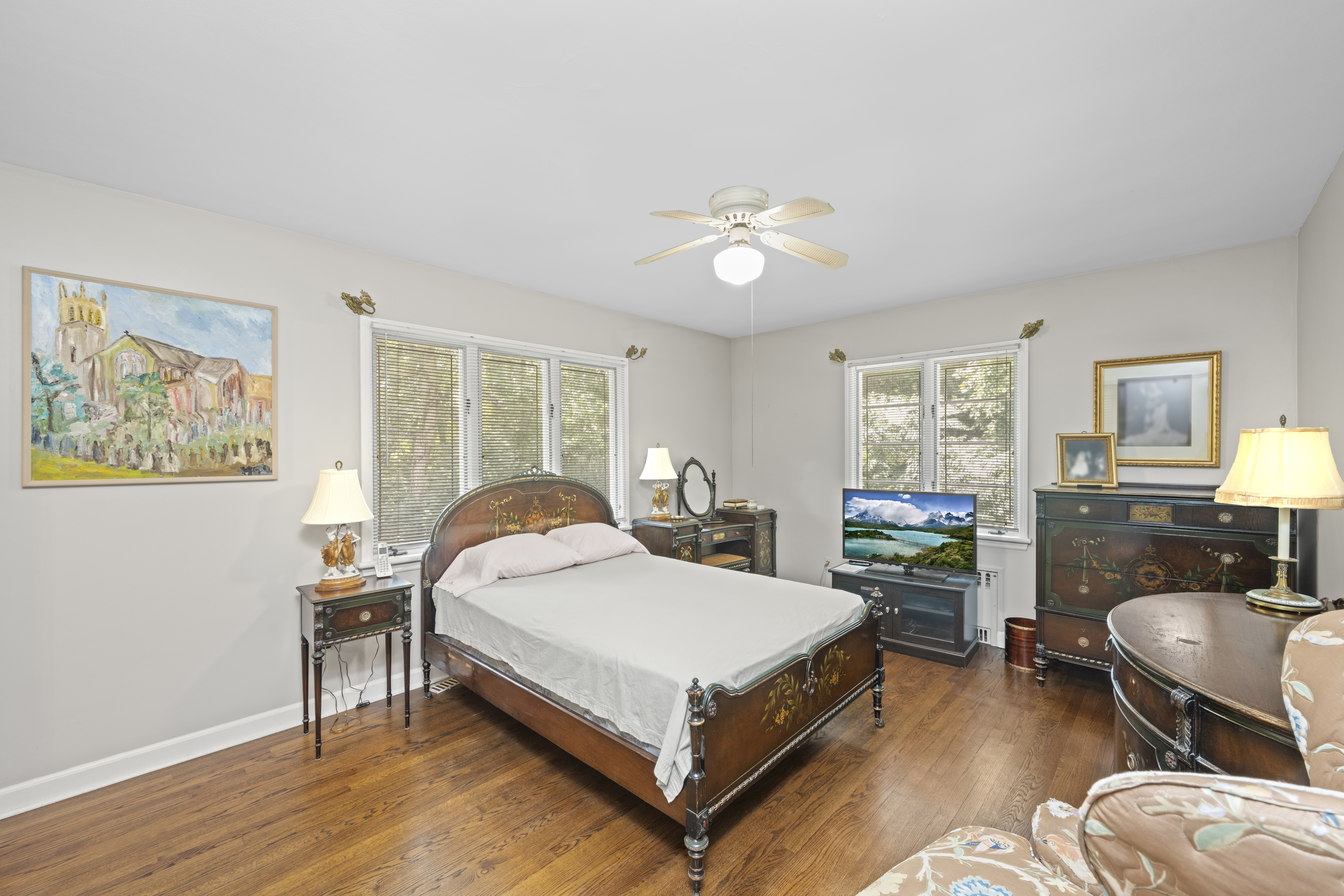 420 Ocean Terrace Staten Island, NY 10301 - Photo 19 of 28 a bedroom with a bed window and couch