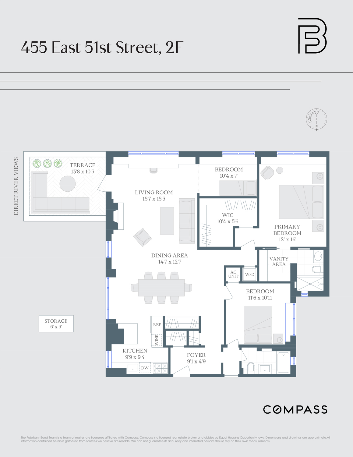 455 East 51st Street, Unit 2F Manhattan, NY 10022 - Photo 16 of 17 a picture of a cabinet