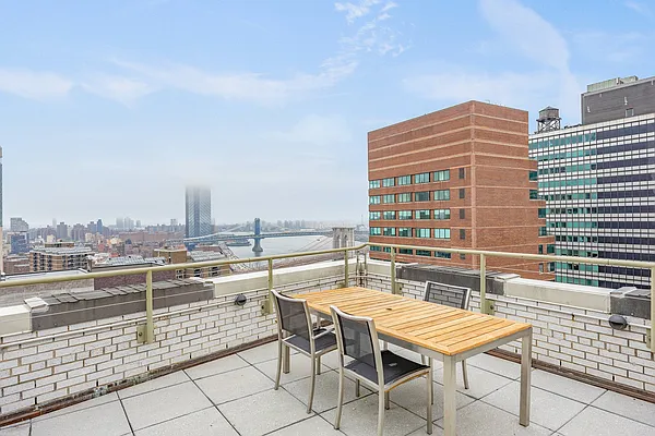 99 John Street, Unit 1101 Manhattan, NY 10038 - Photo 10 of 16 a view of a terrace with sitting area