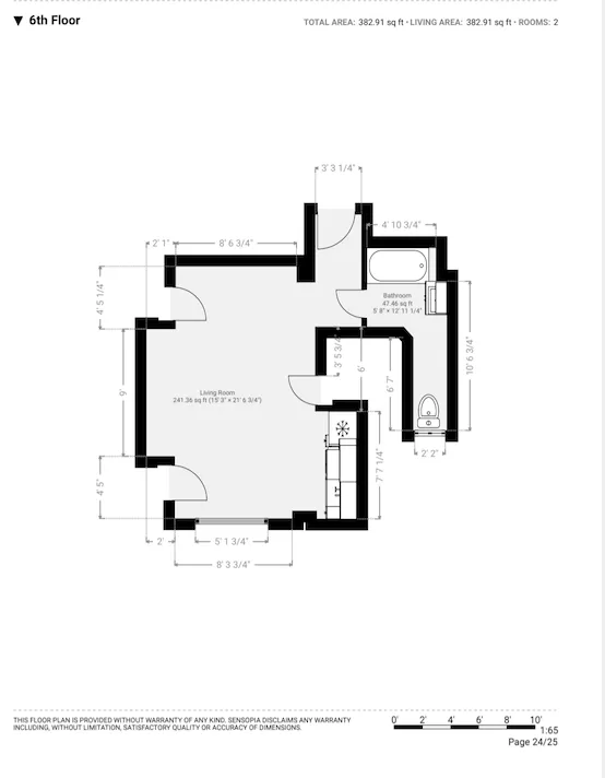 $2,900 | 309 West 57th Street, Unit 602 | Hell's Kitchen