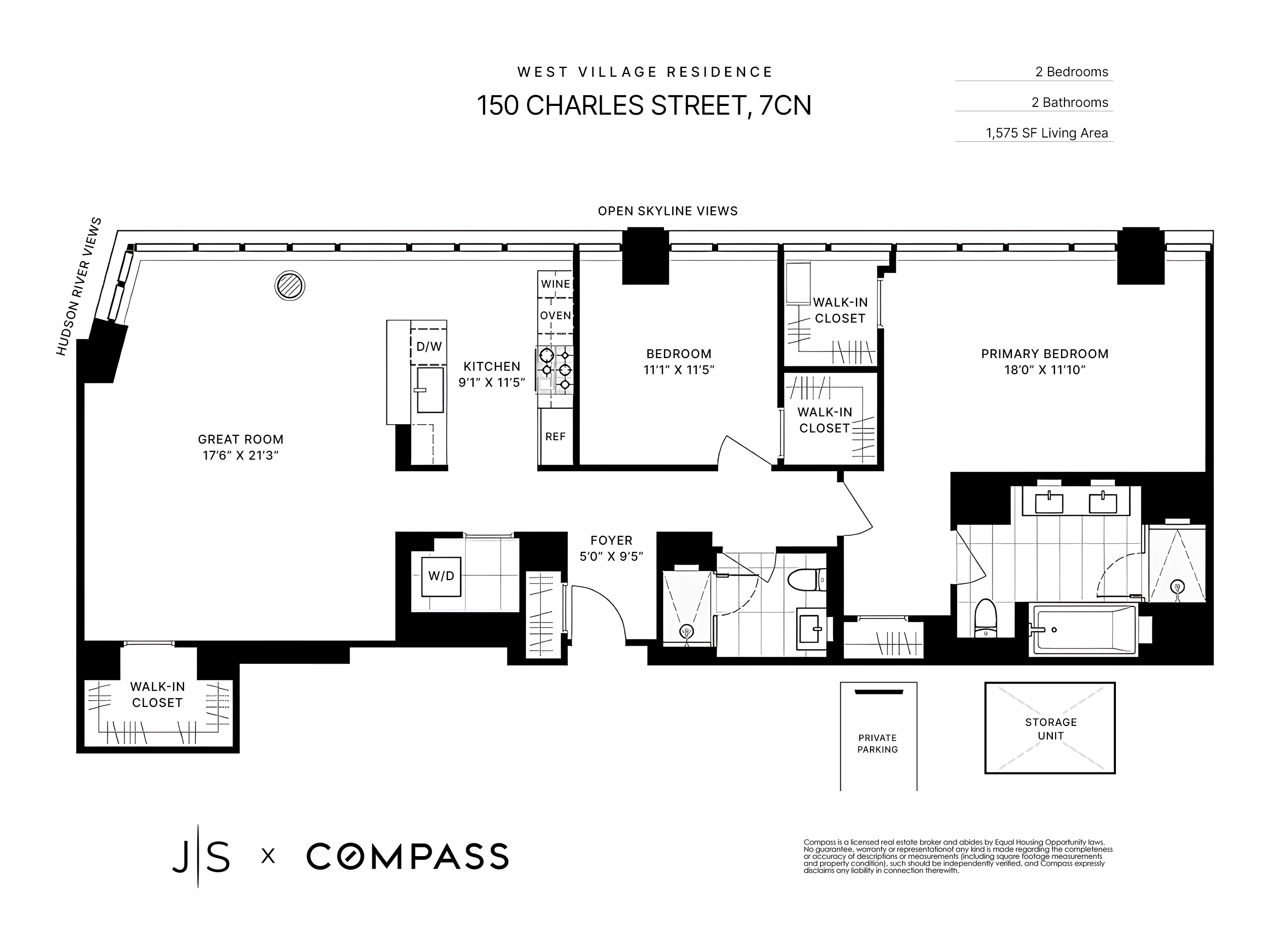 150 Charles Street, Unit 7CN Manhattan, NY 10014 - Photo 13 of 13 unknown