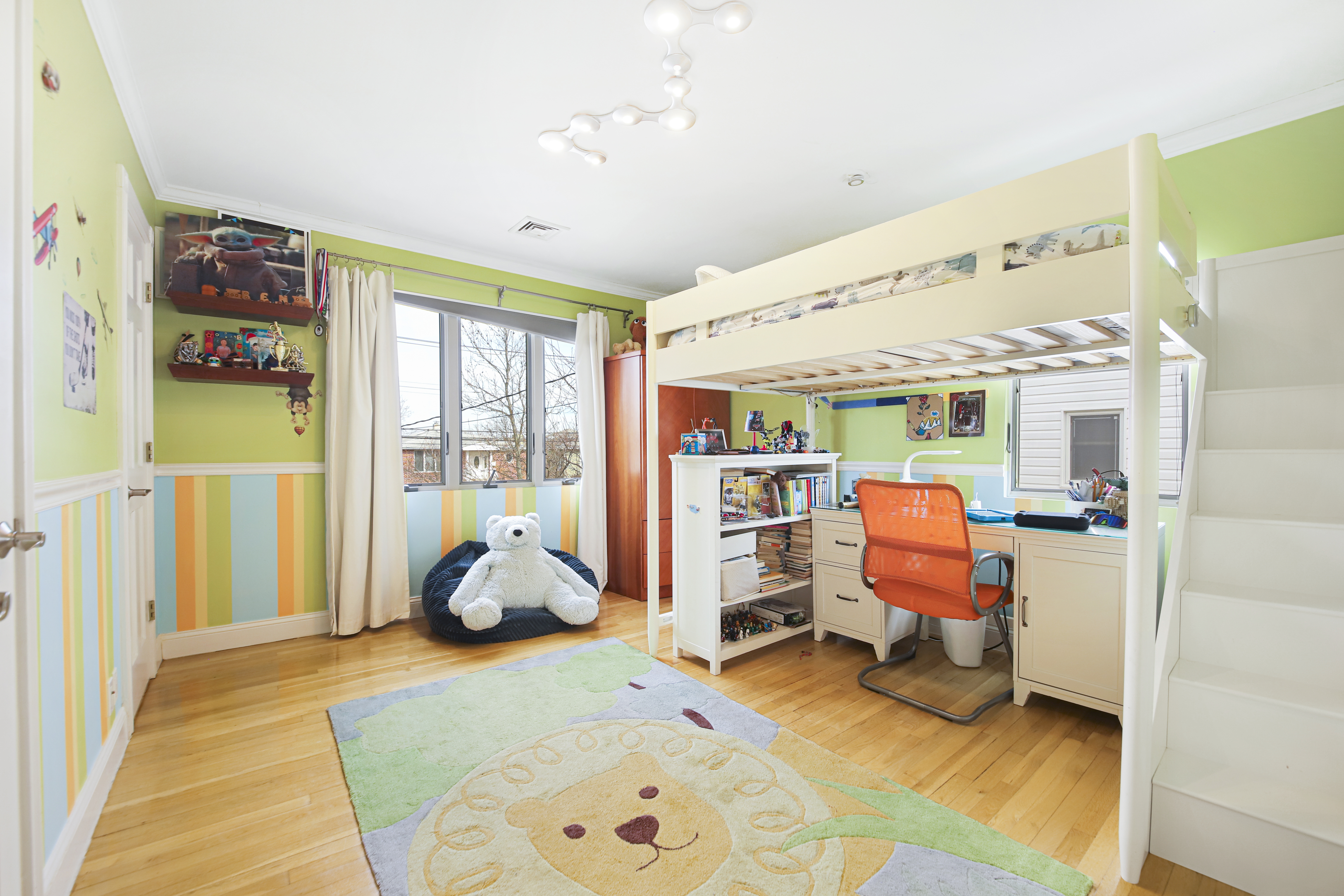 2310 East 66th Street Brooklyn, NY 11234 - Photo 17 of 24 a bedroom with furniture and large windows