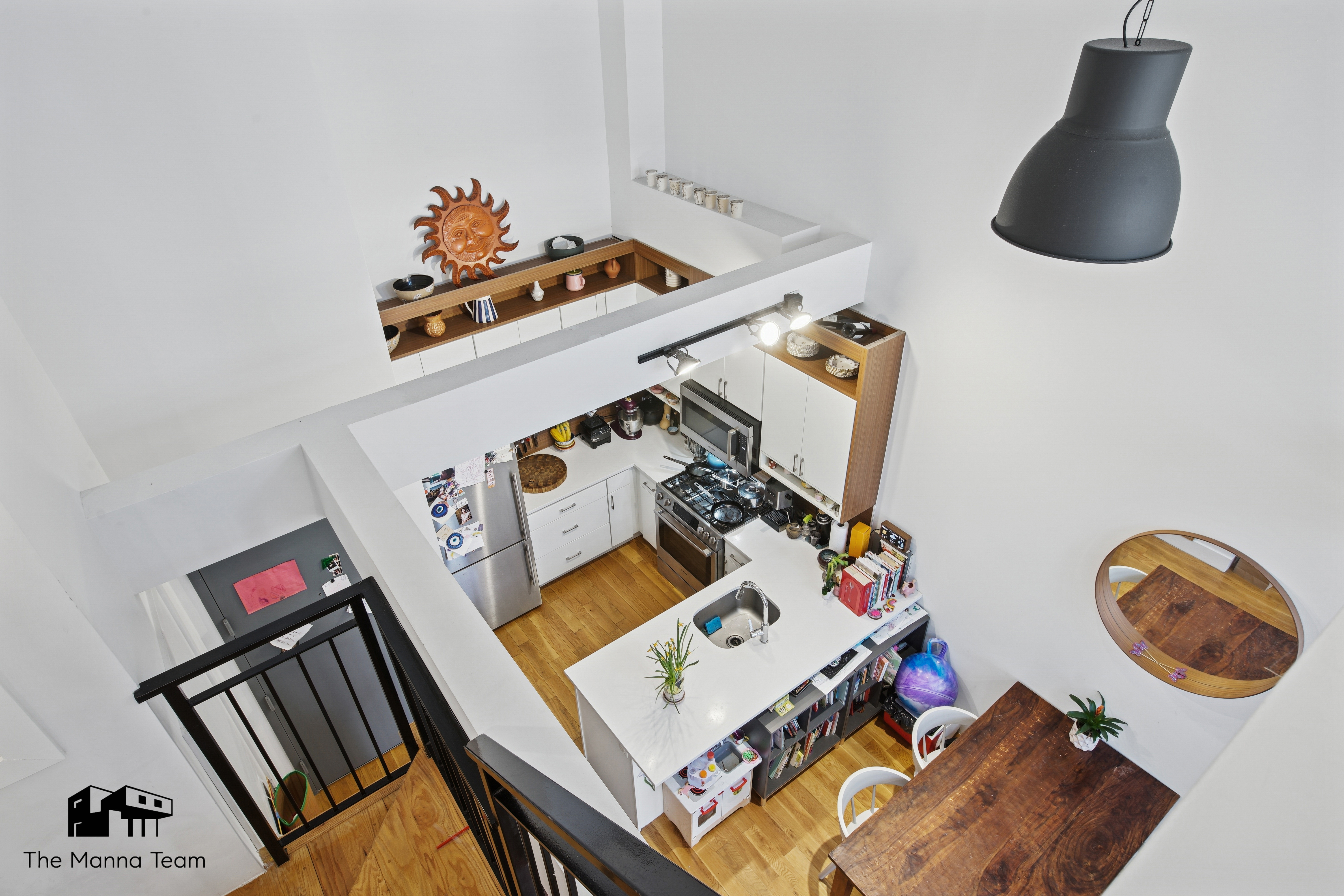 385 Jefferson Avenue, Unit C Brooklyn, NY 11221 - Photo 7 of 21 a living room with furniture and a wooden floor