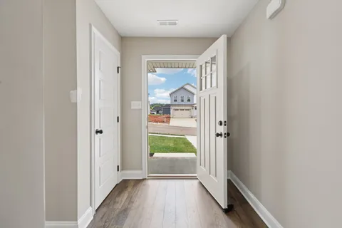 a view of gallery with window