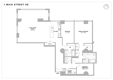 $3,995,000 | 1 Main Street, Unit 9D | DUMBO