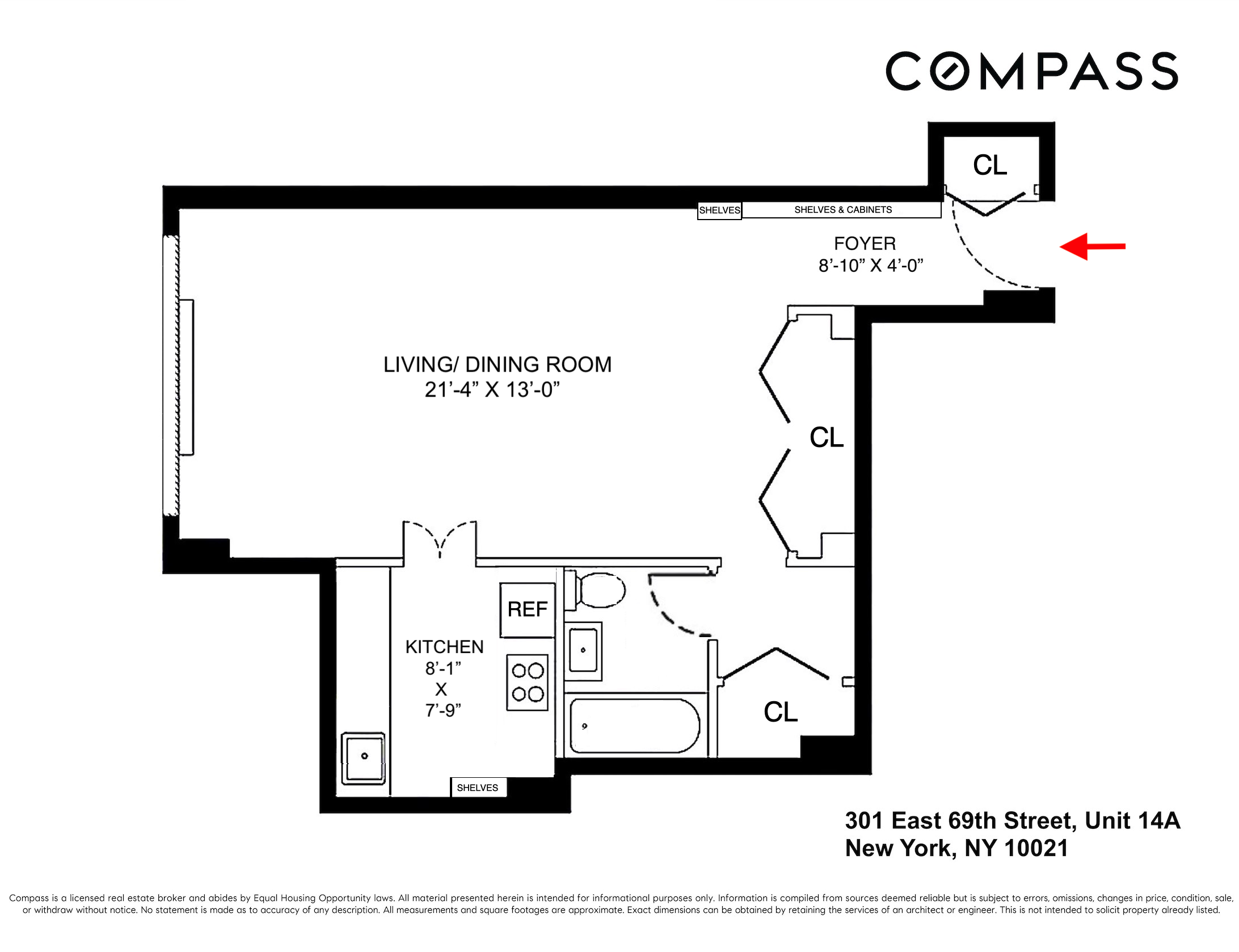 301 East 69th Street, Unit 14A Manhattan, NY 10021 - Photo 13 of 13 a picture of a book and a bed