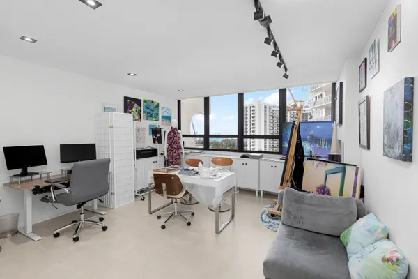 a play room with toys