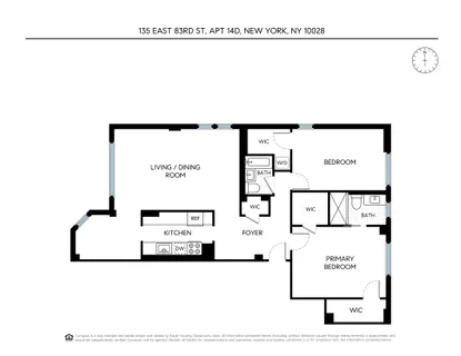 $2,000,000 | 135 East 83rd Street, Unit 14D | Upper East Side