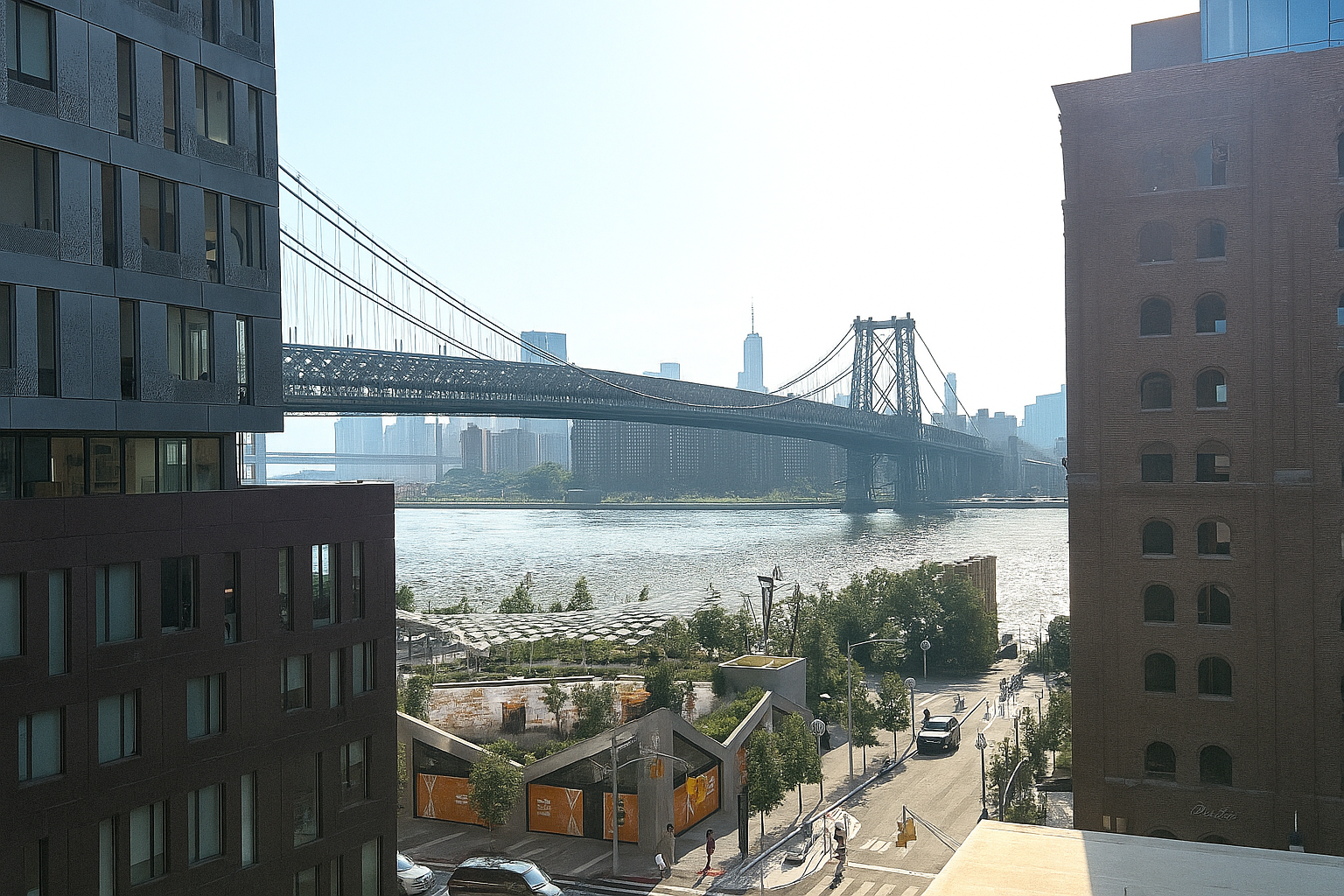 29 South 3rd Street, Unit 2A Brooklyn, NY 11249 - Photo 11 of 17 a view of a balcony with sitting area