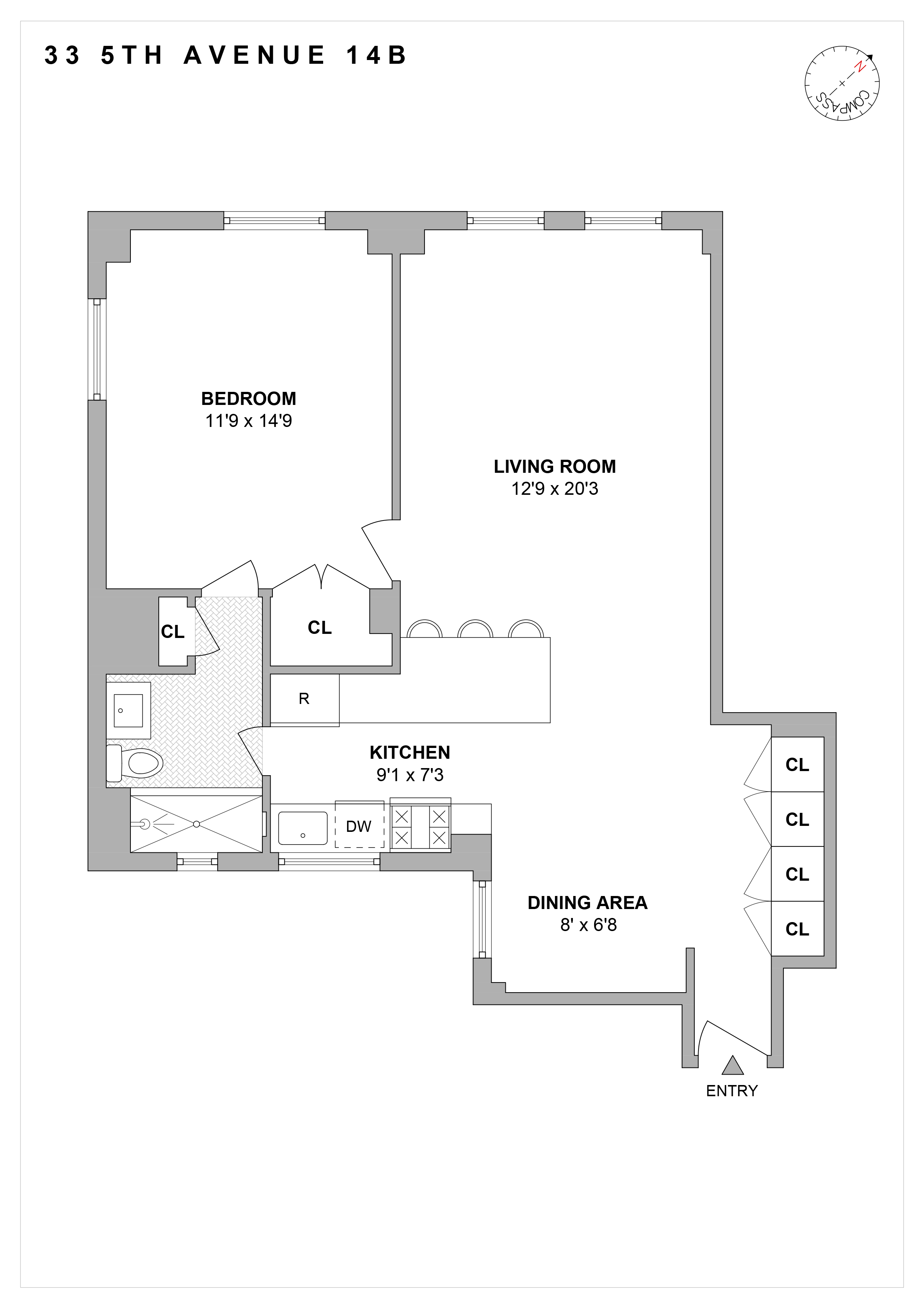 33 5th Avenue, Unit 14AB Manhattan, NY 10003 - Photo 20 of 21