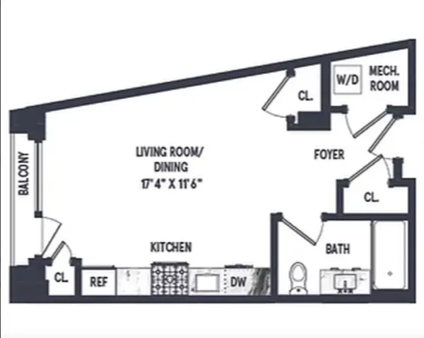 $2,700 | 107-06 Queens Boulevard, Unit 5B | Forest Hills