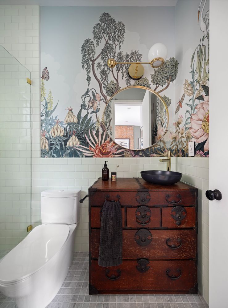 315 South 5th Street, Unit 2 Brooklyn, NY 11211 - Photo 3 of 9 a bathroom with a sink a mirror and a toilet