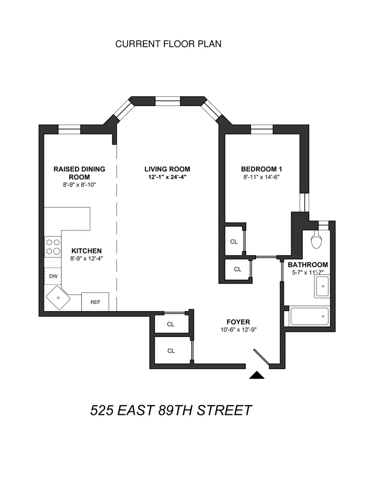$795,000 | 525 East 89th Street, Unit 1E | Upper East Side
