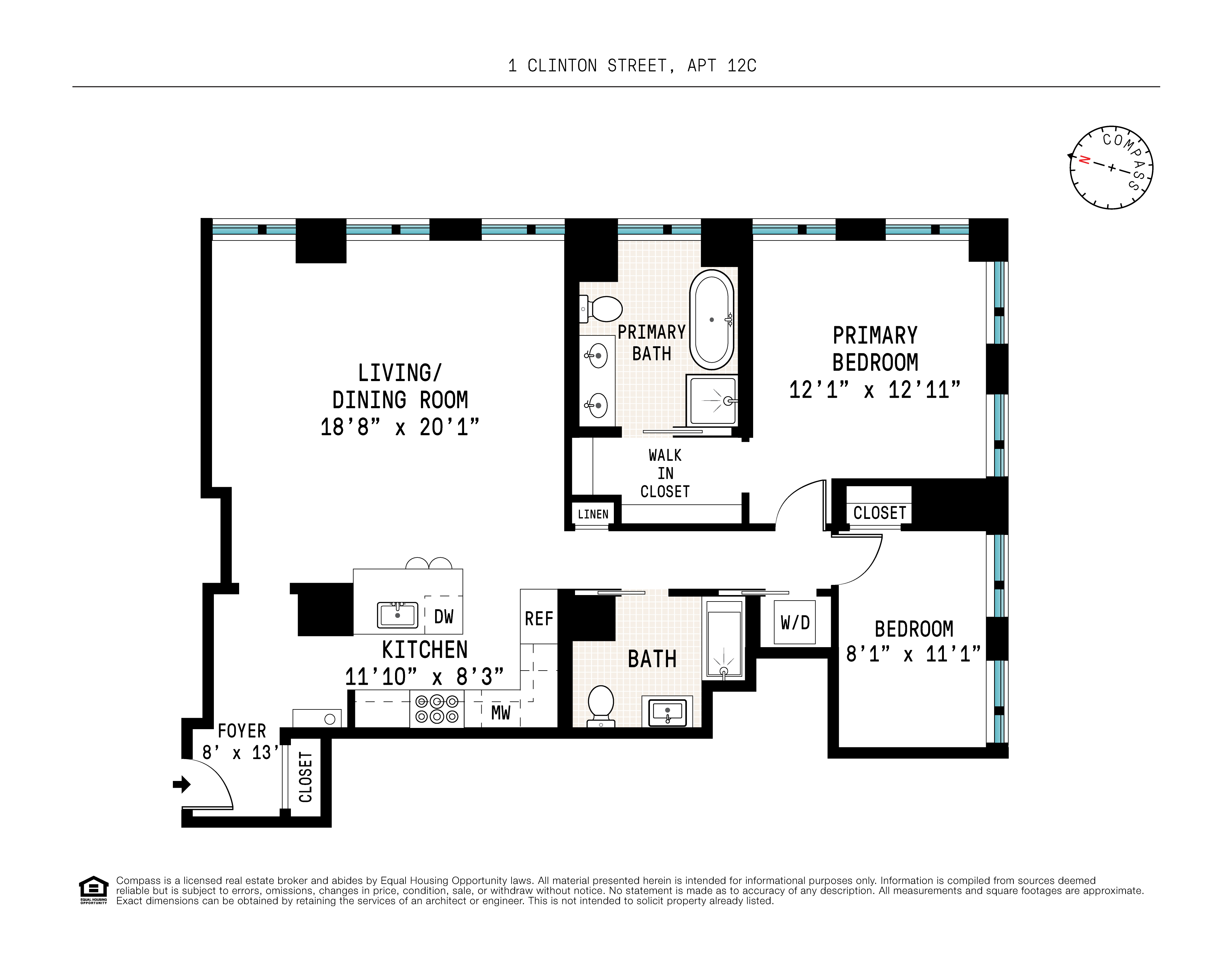 1 Clinton Street, Unit 12C Brooklyn, NY 11201 - Photo 10 of 10