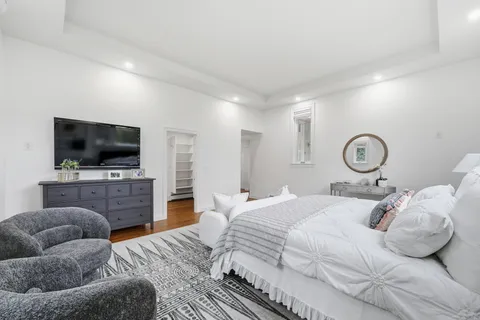 a view of entryway with stairs and a potted plant
