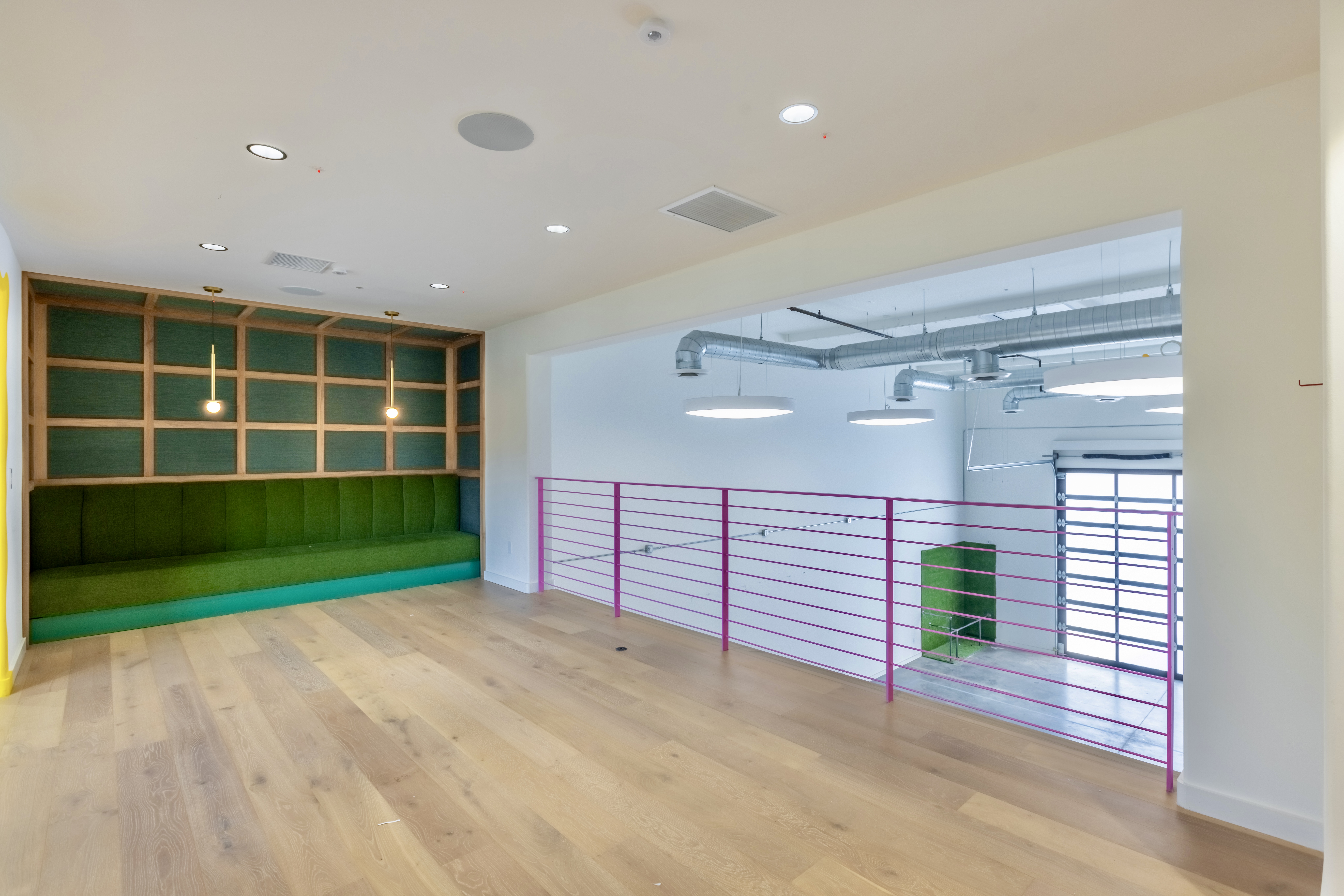 3058 North Lima Street Burbank, CA 91504 - Photo 19 of 41 a view of an empty room with a window and wooden floor
