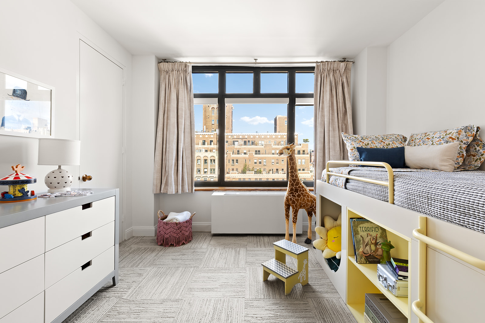 222 Riverside Drive, Unit PH2D Manhattan, NY 10025 - Photo 9 of 11 a bedroom with furniture and a window