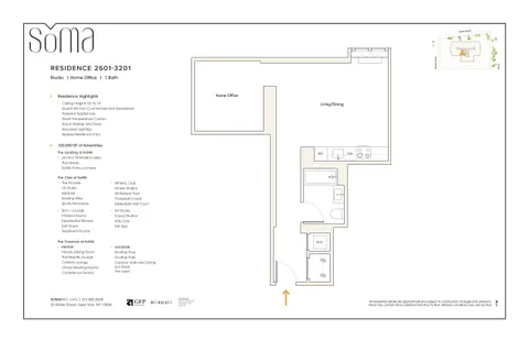 $5,215 | 25 Water Street, Unit 2701 | Financial District