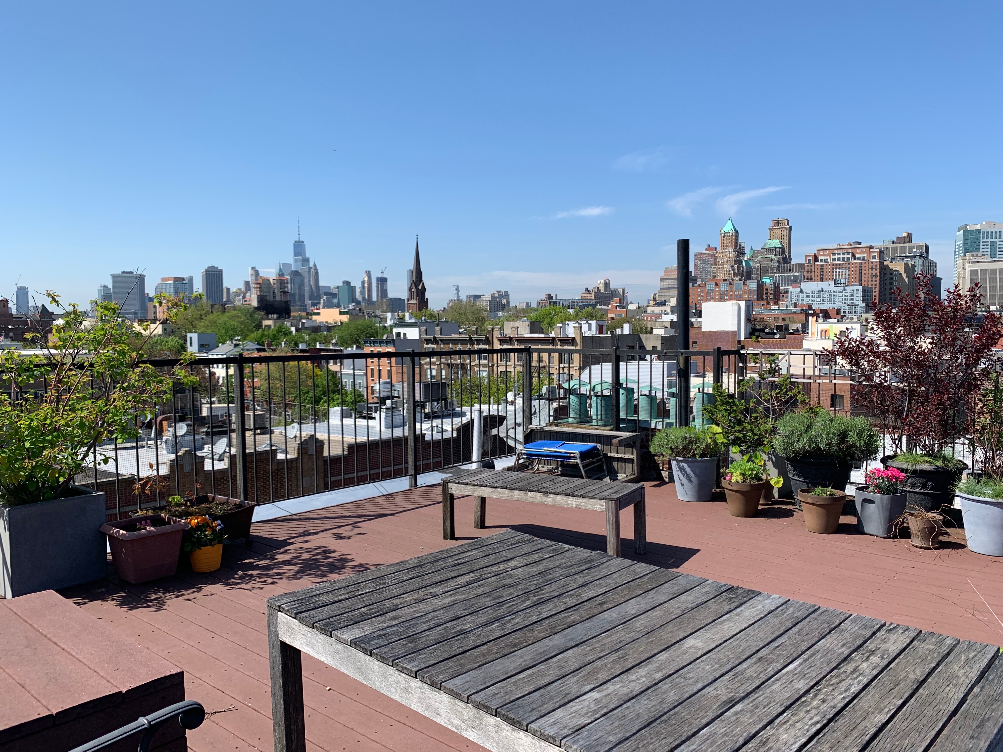 223 Smith Street, Unit 3F Brooklyn, NY 11201 - Photo 7 of 8 a view of a terrace with sitting area