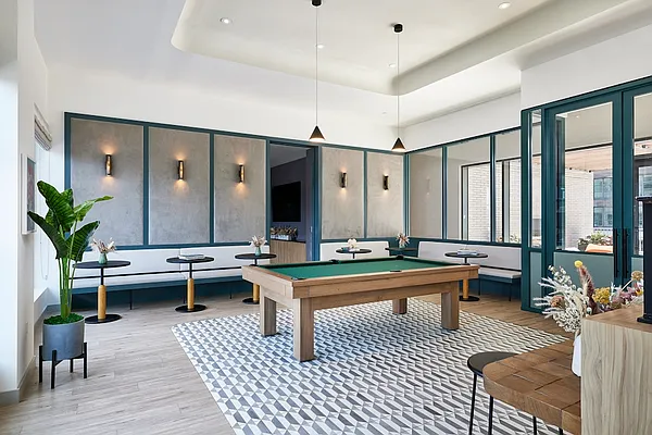 160 Front Street, Unit 517 Brooklyn, NY 11201 - Photo 11 of 14 a room with lots of white furniture and window