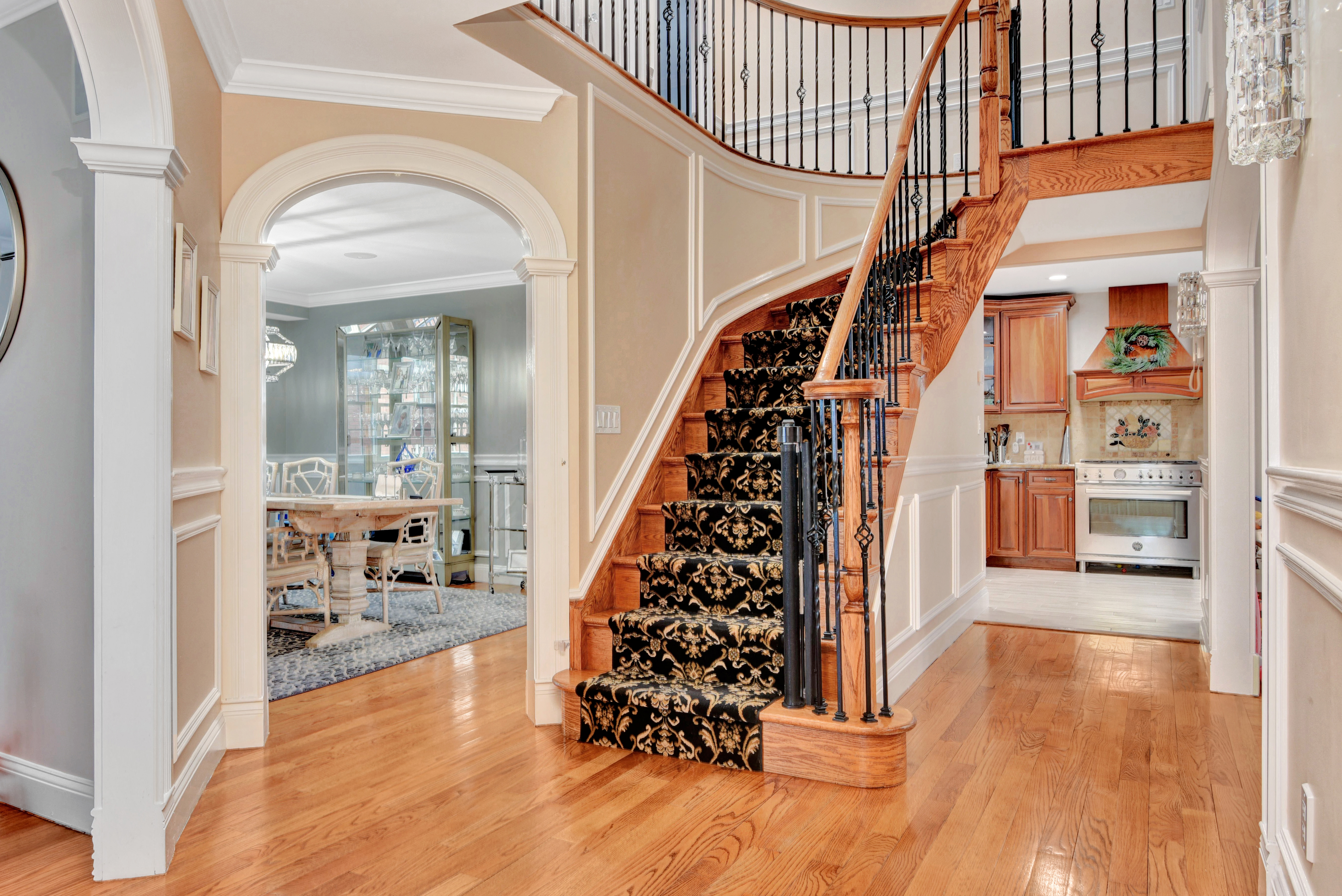 215 Lawrence Avenue Staten Island, NY 10310 - Photo 2 of 45 a view of entryway and hall with wooden floor