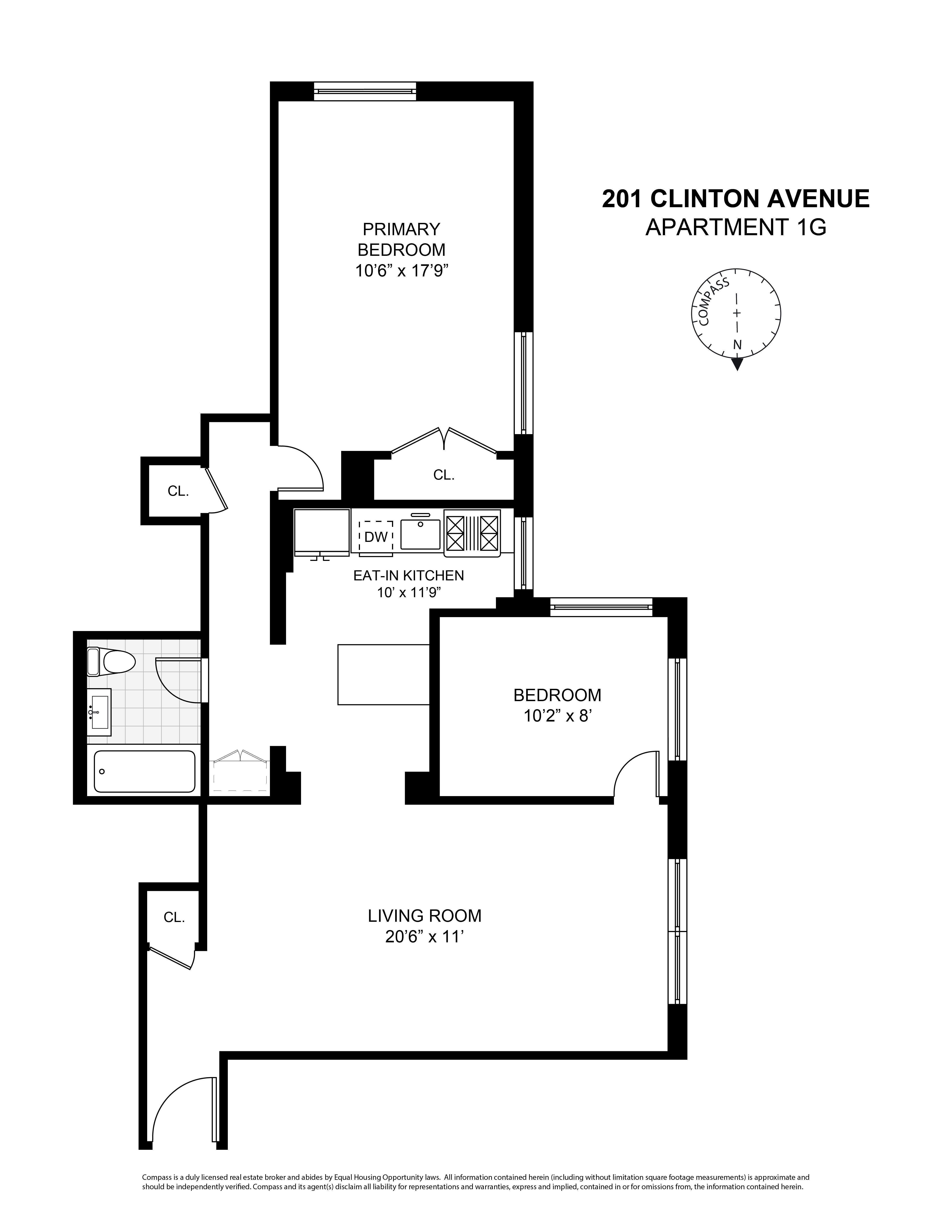 201 Clinton Avenue, Unit 1G Brooklyn, NY 11205 - Photo 9 of 9