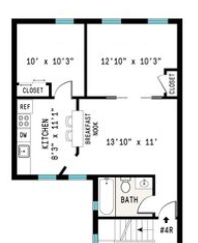 133 17th Street, Unit 4R Brooklyn, NY 11215 - Photo 7 of 7 a picture of a bathroom