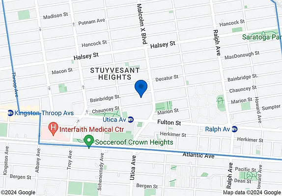 180 Bainbridge Street, Unit 112 Brooklyn, NY 11233 - Photo 29 of 30 a picture of a mirror and a cabinet