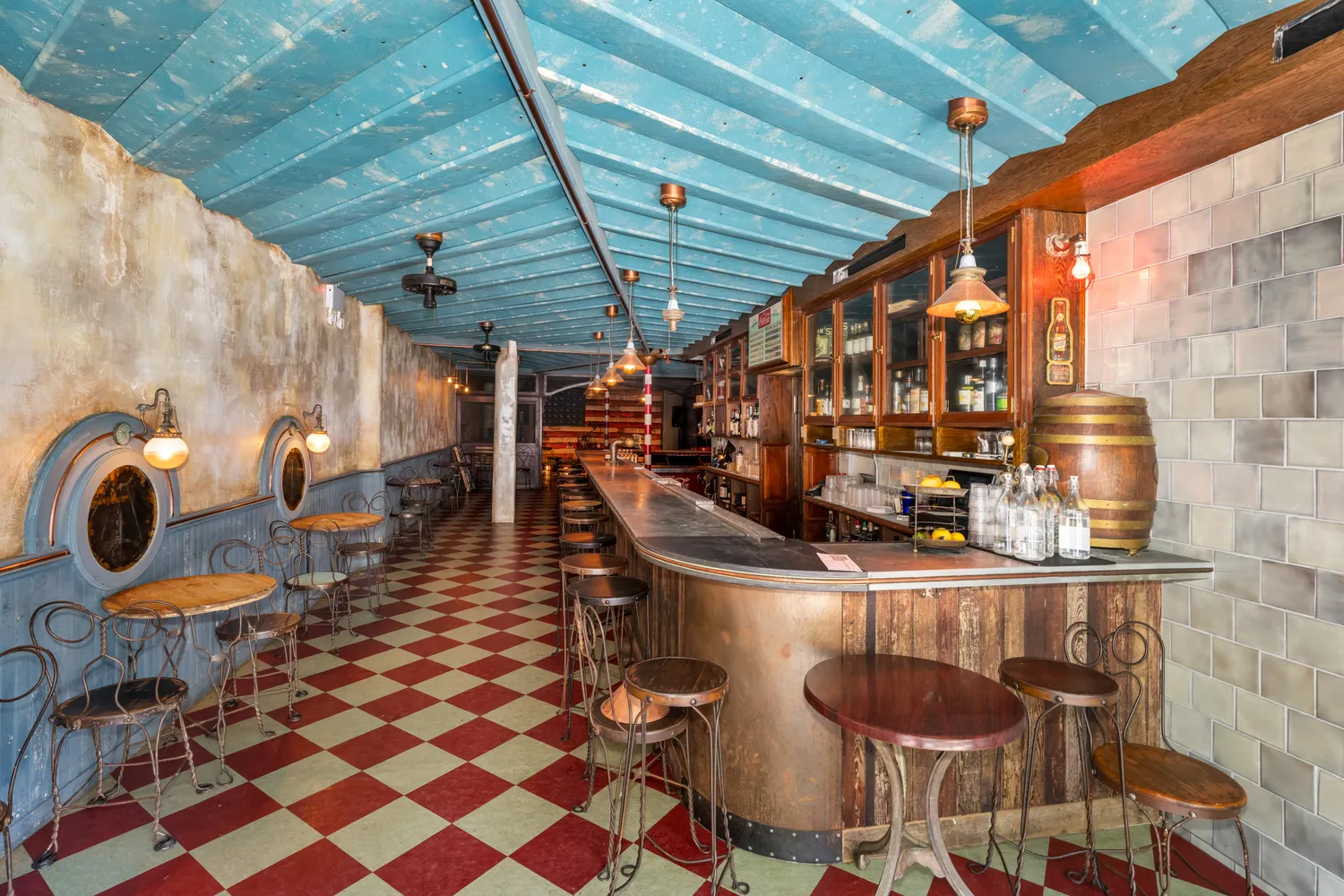 a room with musical instruments