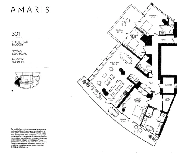 $3,850,000 | 601 Wharf Street Southwest, Unit 301, Washington, DC 20024