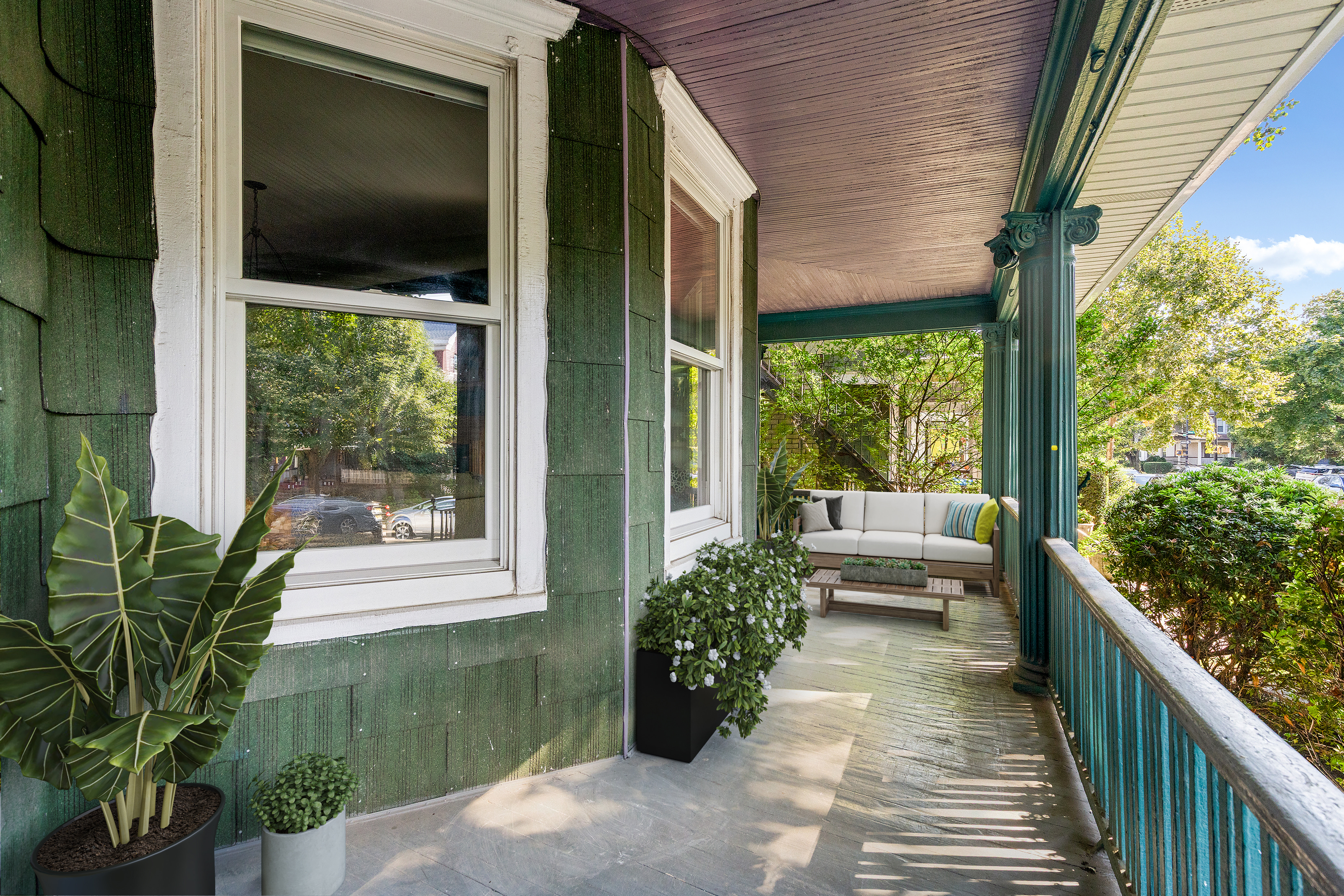 489 Marlborough Road Brooklyn, NY 11226 - Photo 19 of 21 a house view with a garden space
