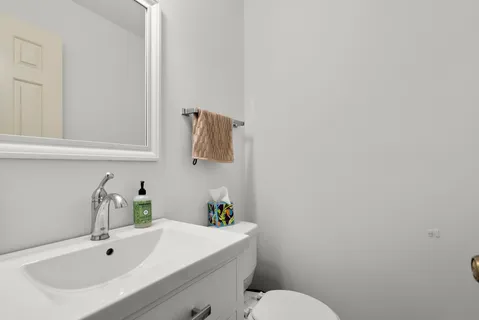 a bathroom with a sink and a toilet