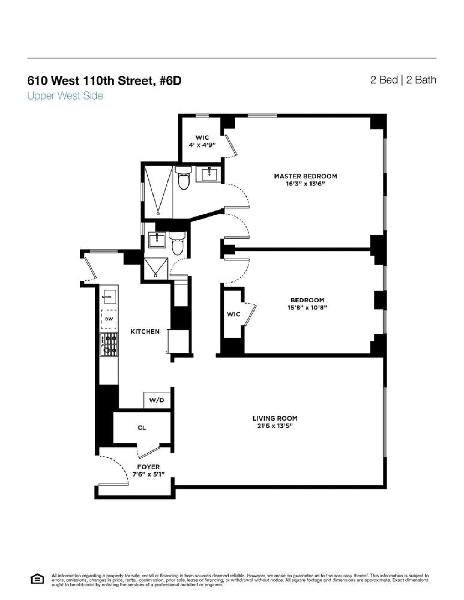 610 West 110th Street, Unit 6D Manhattan, NY 10025 - Photo 10 of 10