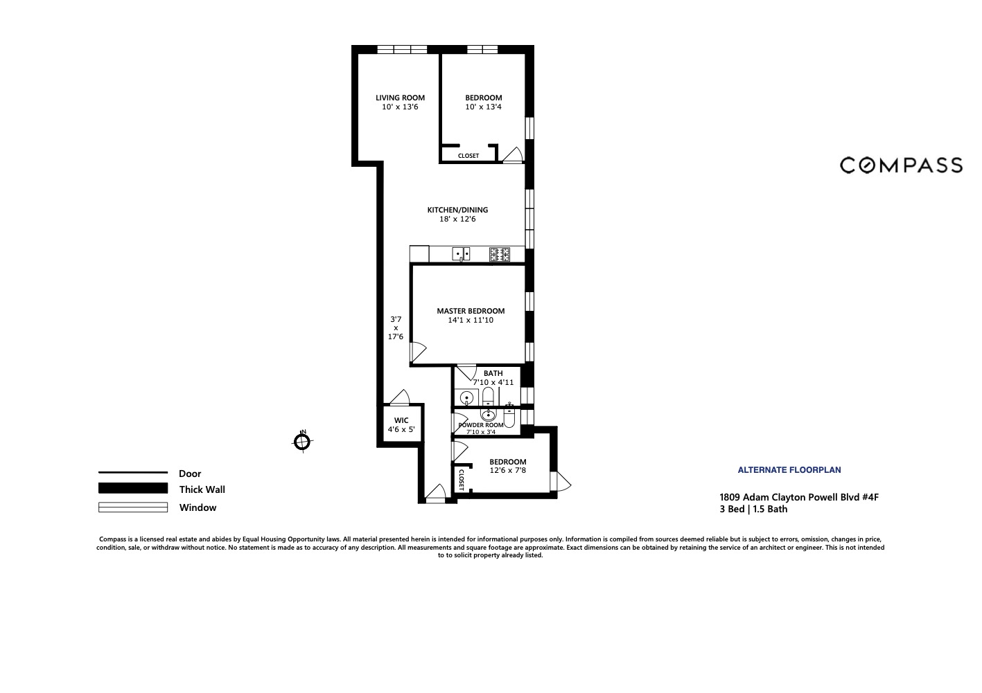1809 Adam Clayton Powell Jr Boulevard, Unit 4F Manhattan, NY 10026 - Photo 19 of 19