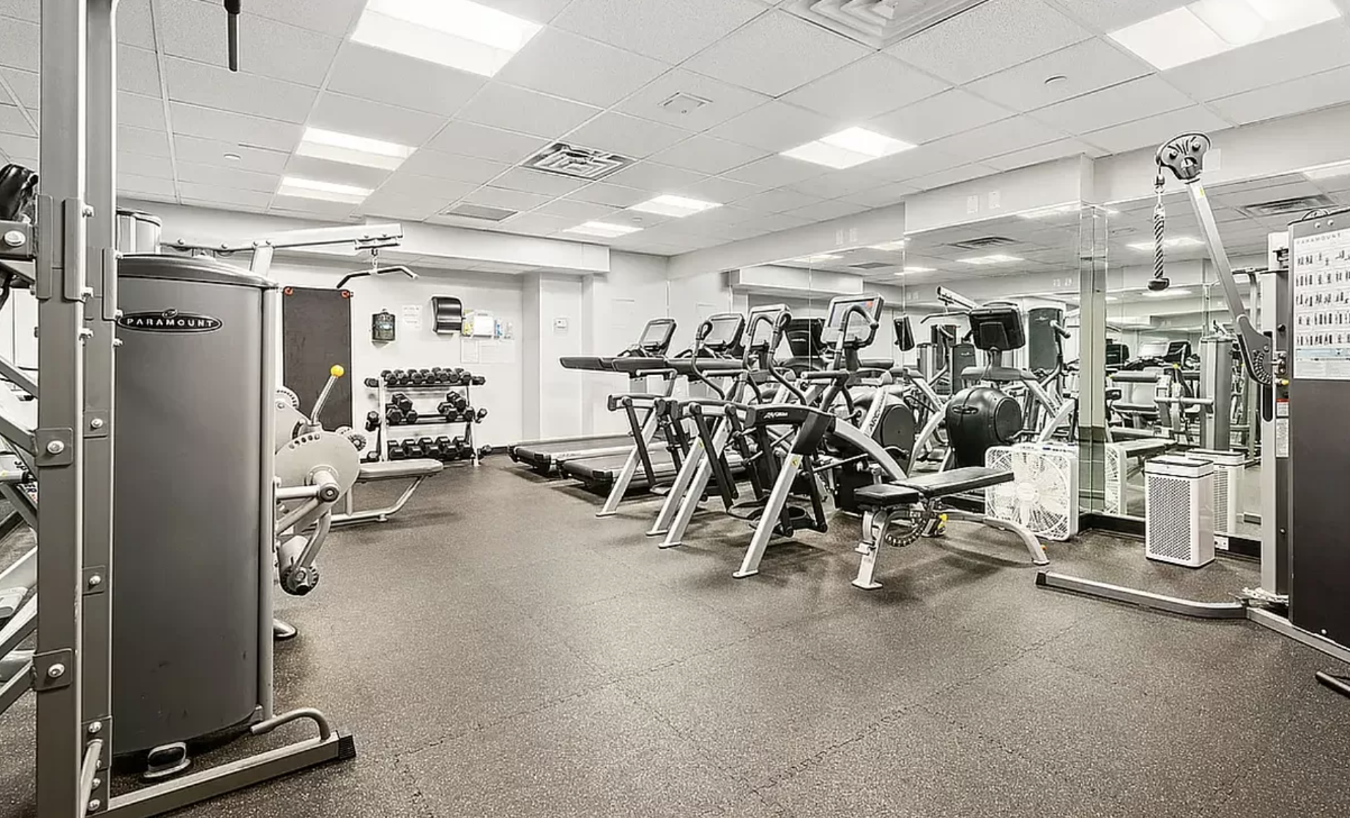 166 West 18th Street, Unit PHA Manhattan, NY 10011 - Photo 23 of 26 a view of a room with gym equipment