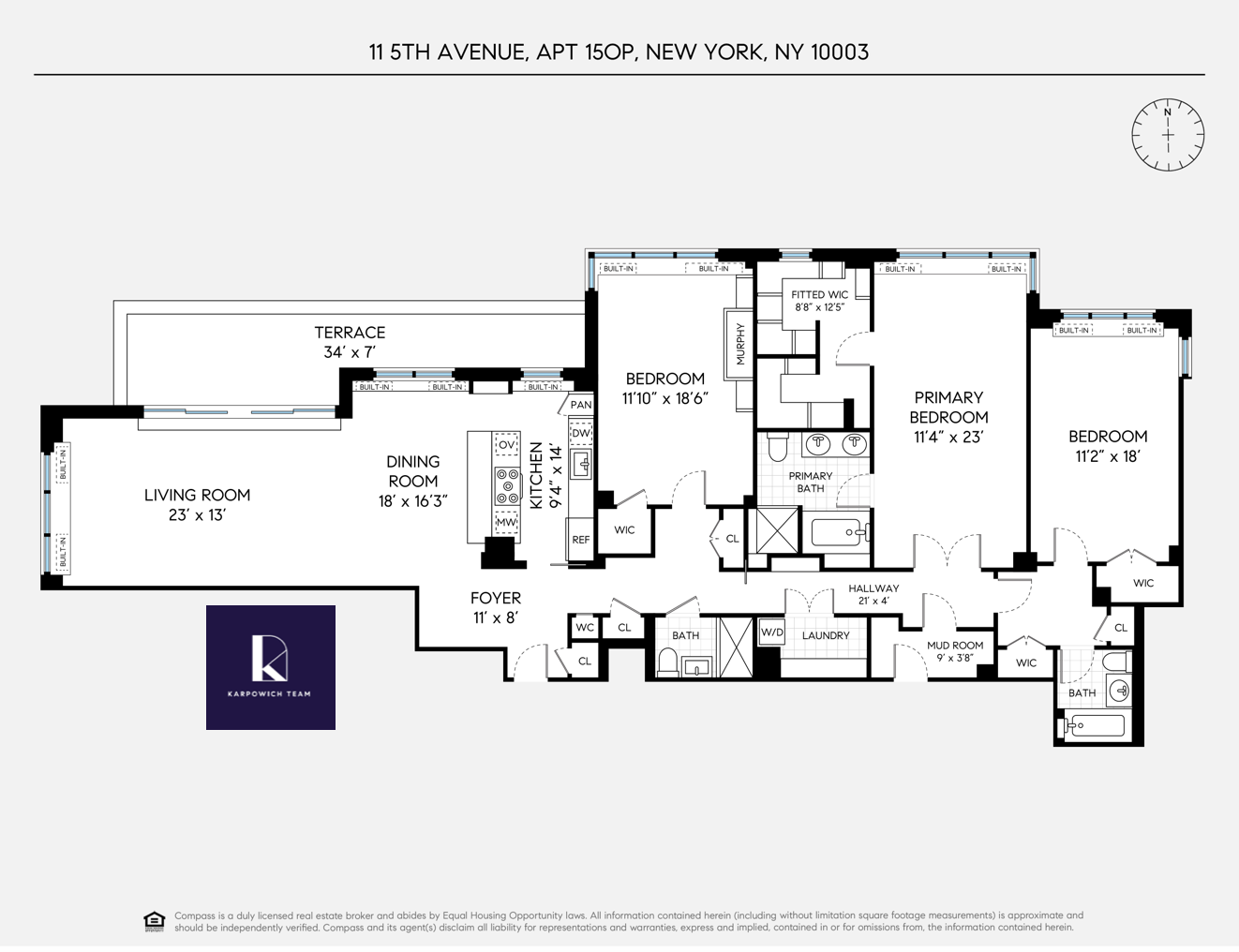 11 5th Avenue, Unit 15OP Manhattan, NY 10003 - Photo 25 of 25