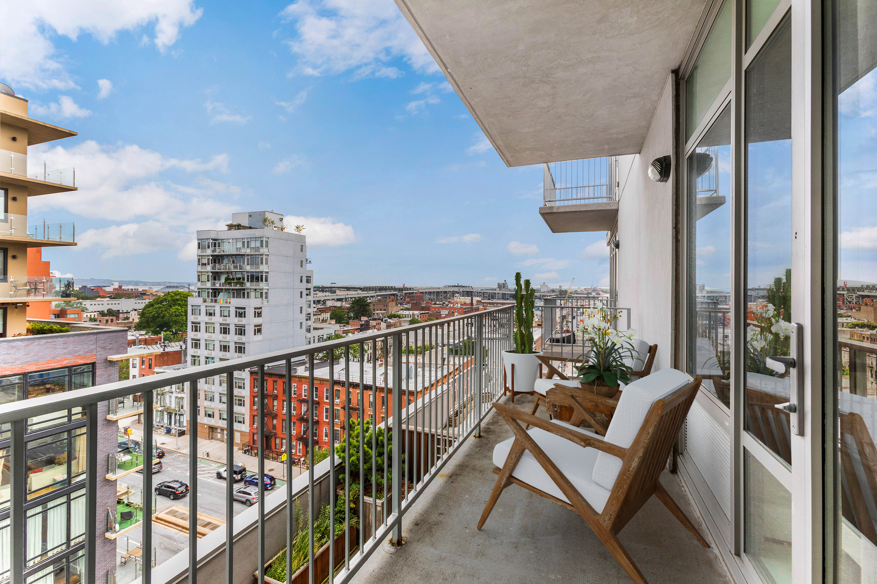 267 6th Street, Unit PHG Brooklyn, NY 11215 - Photo 1 of 17 a view of a balcony with furniture