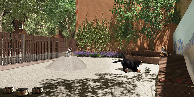 301 West 53rd Street, Unit 16D Manhattan, NY 10019 - Photo 13 of 16 a view of outdoor space with garden