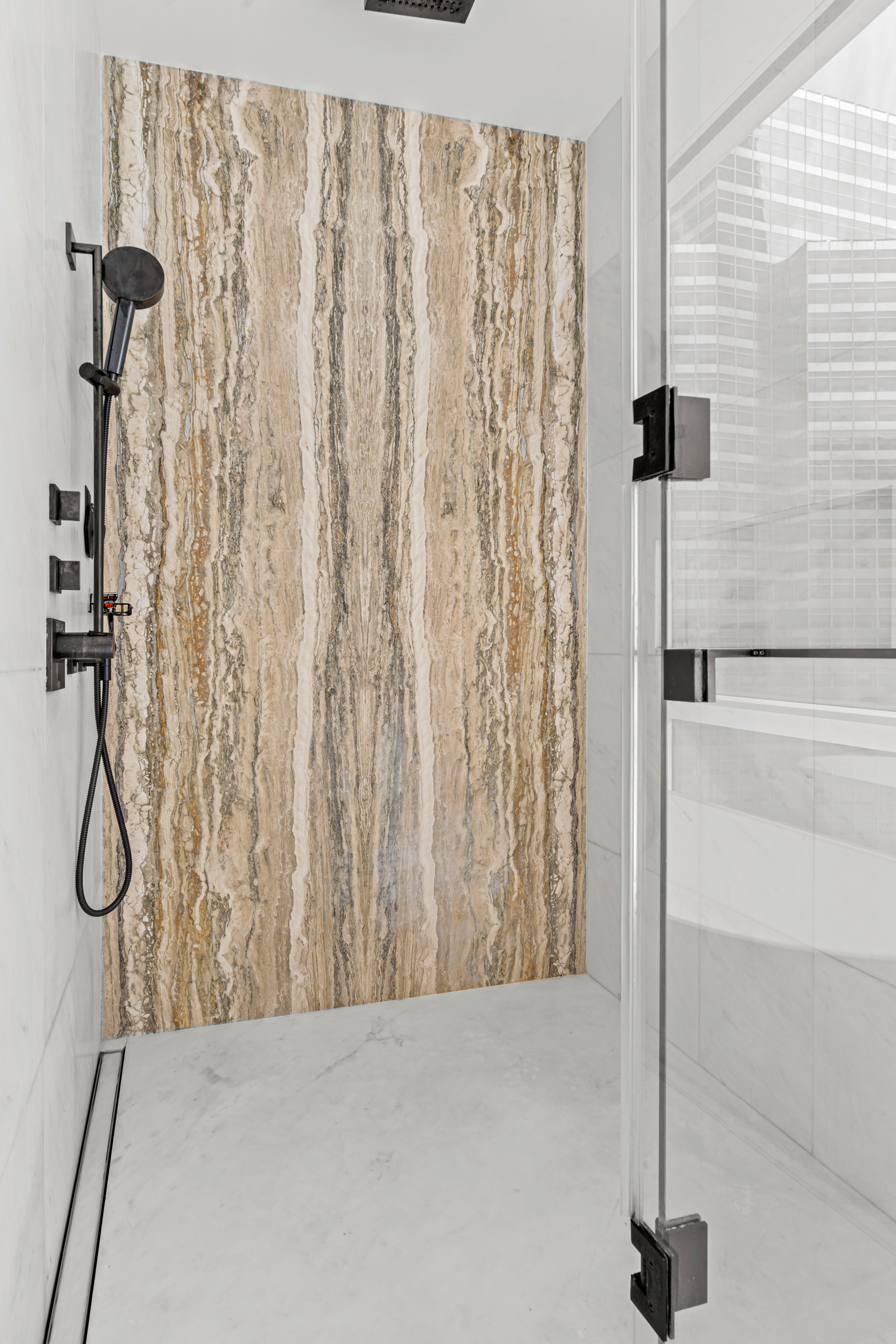 111 Murray Street, Unit 43B Manhattan, NY 10007 - Photo 7 of 17 a bathroom with a shower