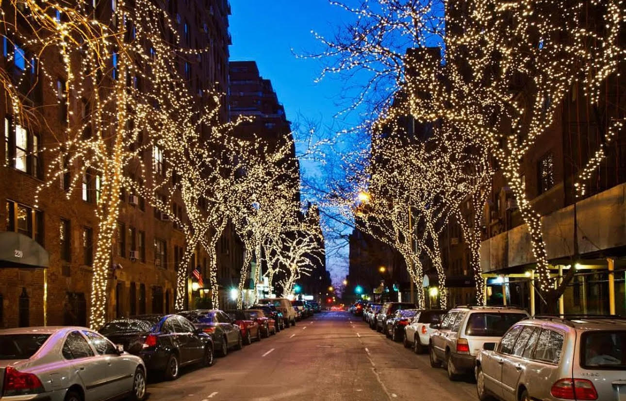 210 East 73rd Street, Unit 9EF Manhattan, NY 10021 - Photo 13 of 16 a view of a city street with a large building