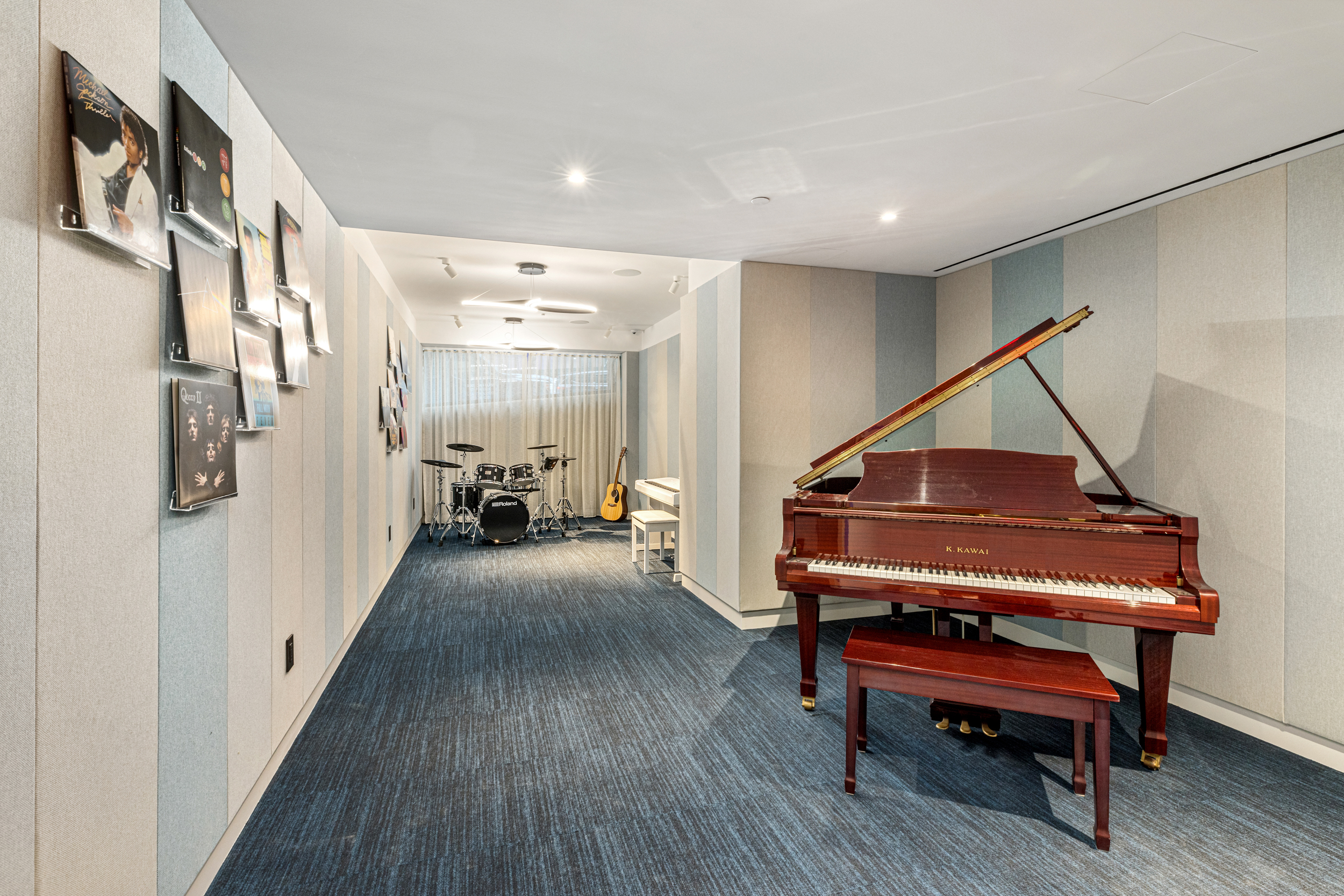 250 West 96th Street, Unit 5F Manhattan, NY 10025 - Photo 23 of 25 a room with wooden floor pool table table tennis and furniture