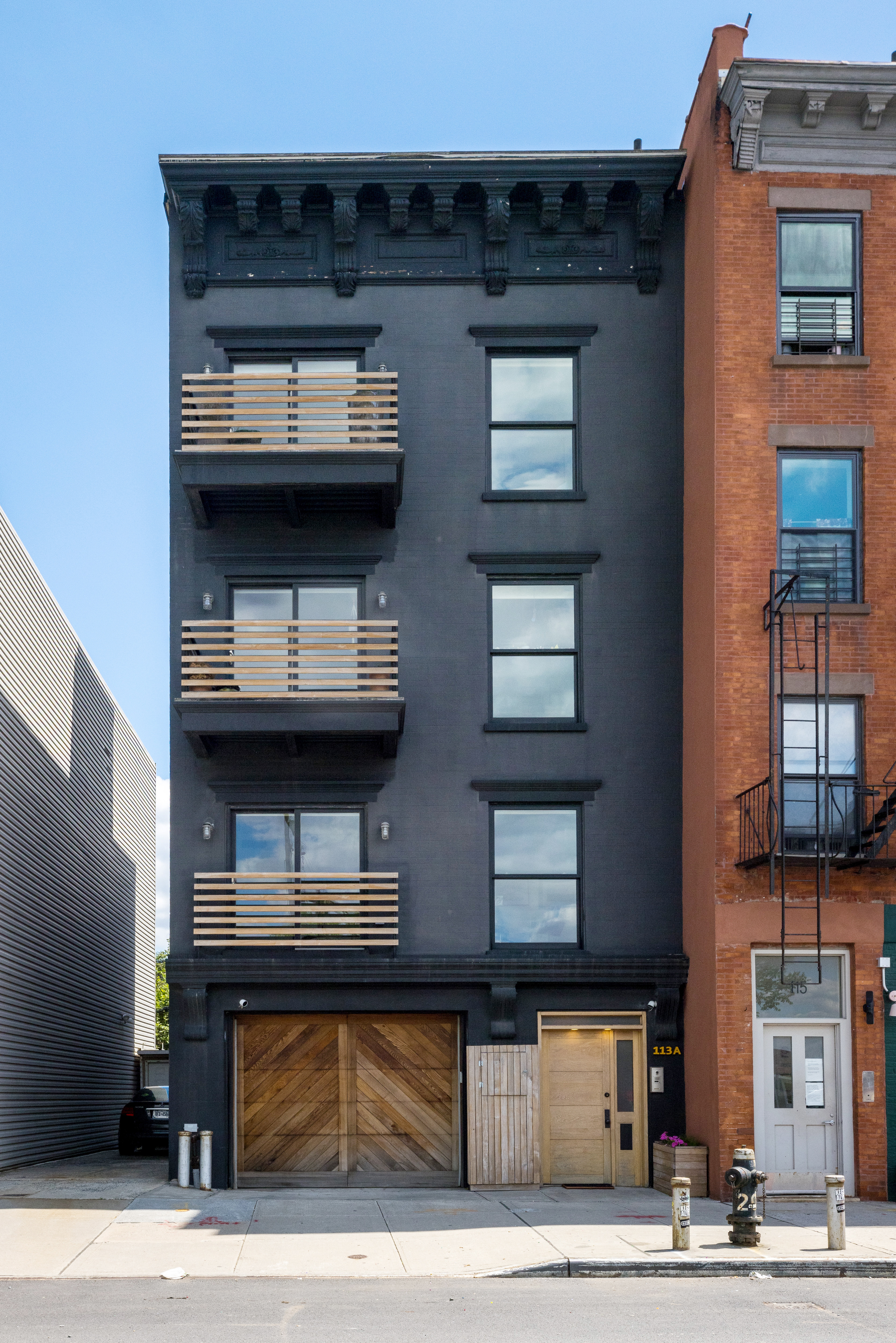 113 A Columbia Street Brooklyn, NY 11201 - Photo 20 of 21 a front view of a building with glass windows