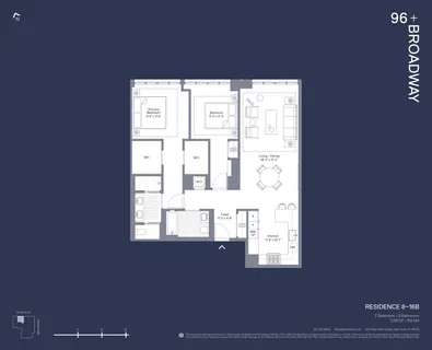 $2,500,000 | 250 West 96th Street, Unit 11B | Upper West Side