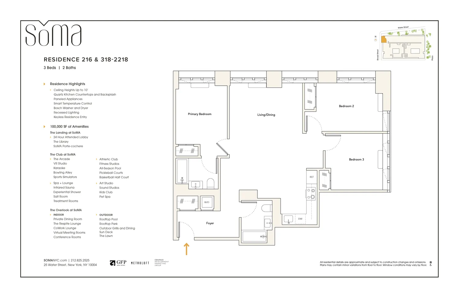 $11,985 | 25 Water Street, Unit 1318 | Financial District