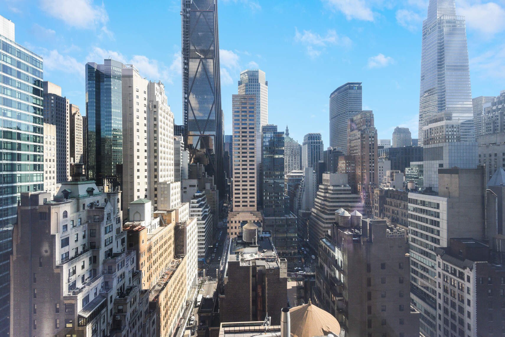 50 West 47th Street, Unit Undisclosed Manhattan, NY 10036 - Photo 23 of 27 a city view with tall buildings